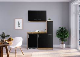 261 Miniküche Küchenzeile 130cm E/S - Küche Einbauküche