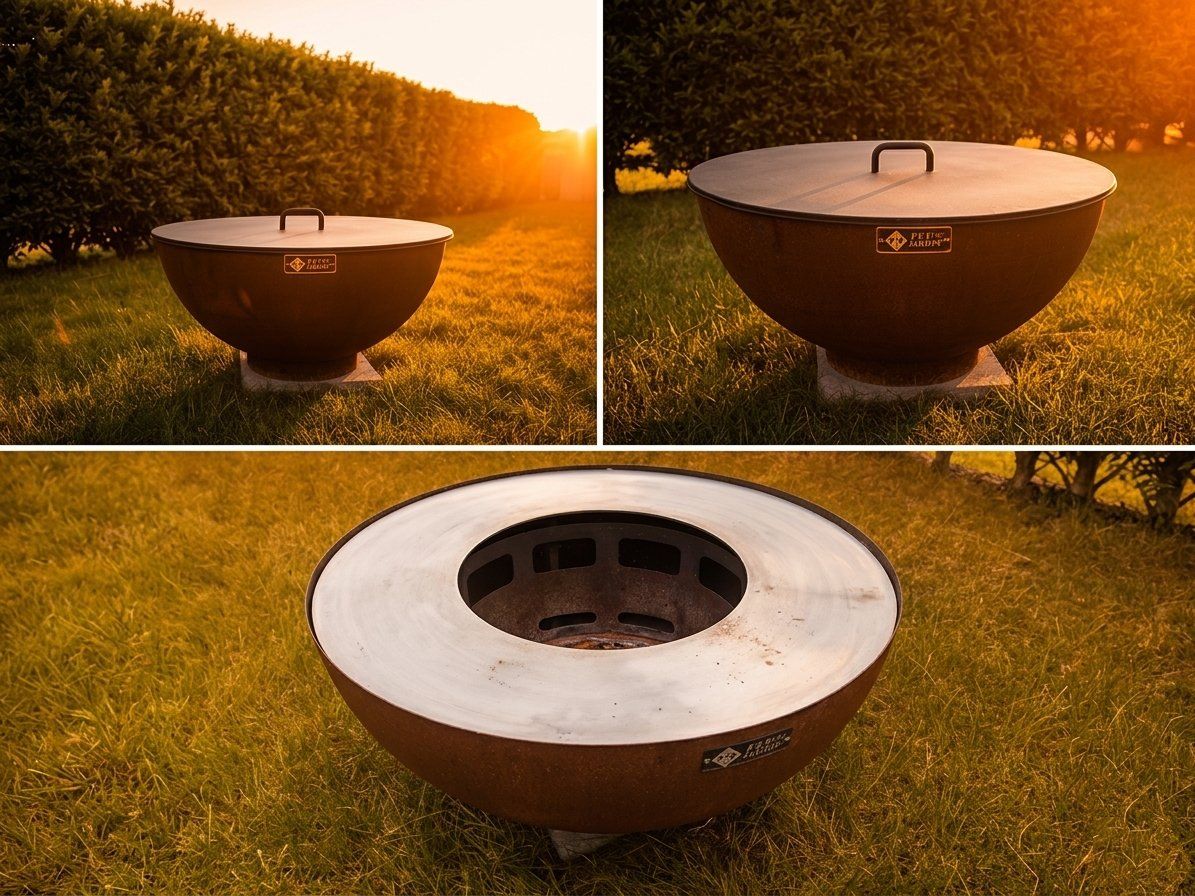 Fireball Brasero 100 + Deckel + Grill + Grillarm schwenckbar (Gebraucht ...