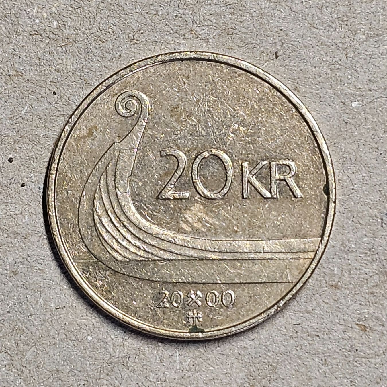 Tutti le monete: Norvège - 2000 - 20 kroner (TTB/SS) – Usato da Bullet venduto da liowus77