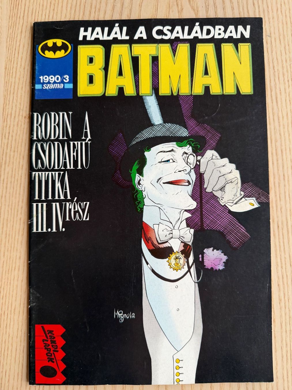 Fumetti: Batman 1990 / 3 (Magyarul) – Usato da Fribourg venduto da J334455