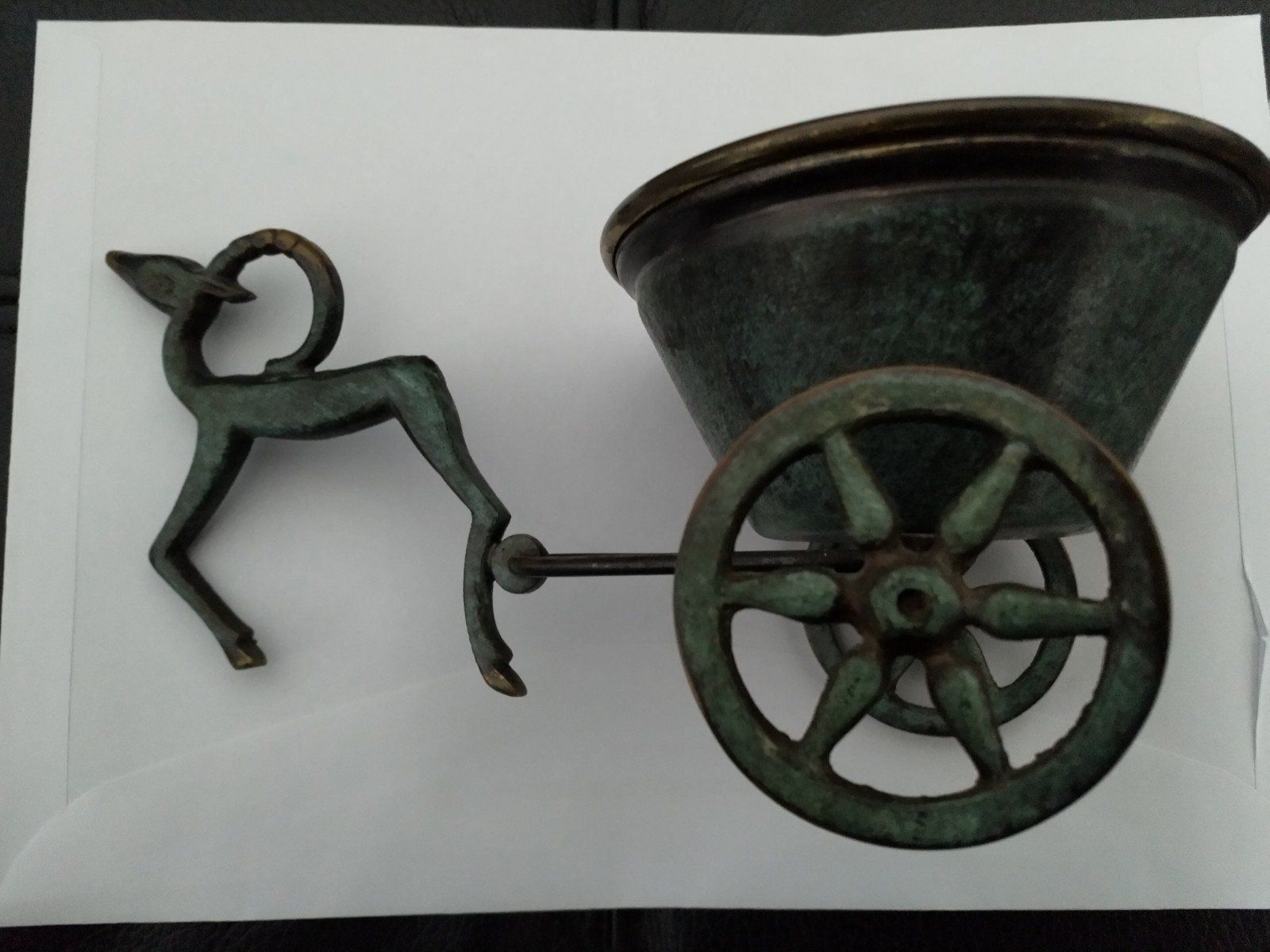 Statuette: Statuette chariot Romain – Usato da Grand Lancy venduto da ampoule