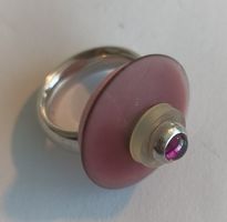Silber Ring Charlotte Stecksystem, Grösse 50