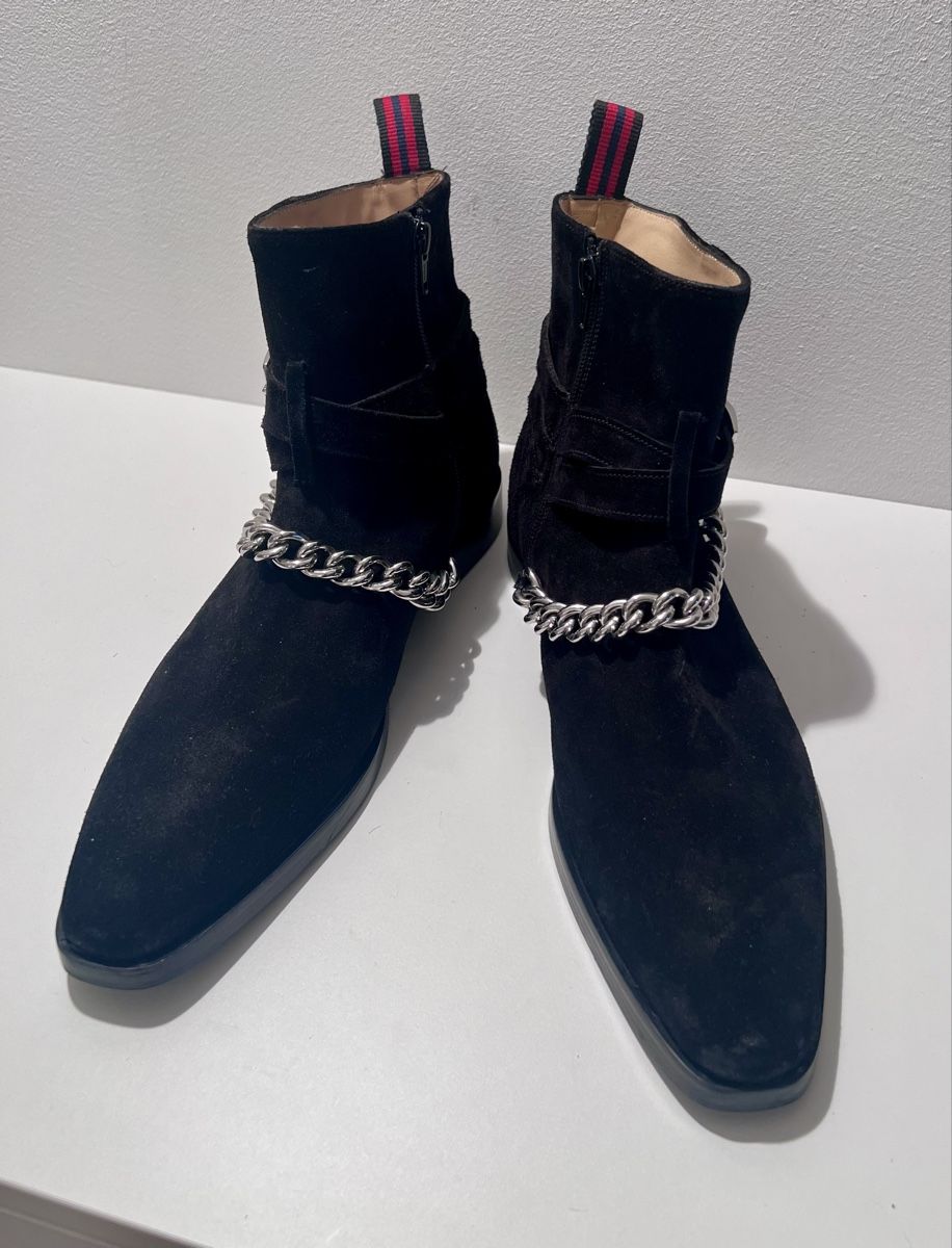 Scarpe da uomo: Melvin & Hamilton Boots - Elvis, Schwarz Wildleder, Gr. 40 – Nuovo (secondo la descrizione) da St. Gallen venduto da Floomer 3