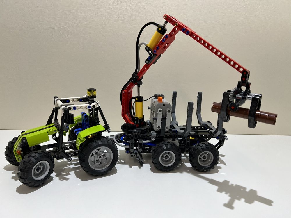 Lego Technic Nr. 8049 - Traktor mit Forstkran mit Powerfunc. | Kaufen