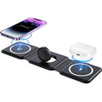 Induktion Ladestation 3 in 1 Handy AppleWatch und Airpods