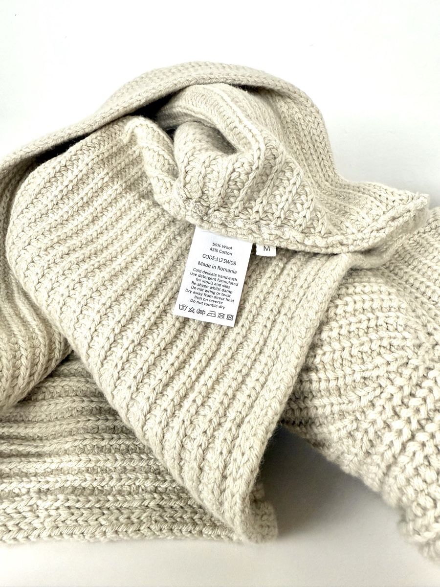 Toast Maglioni & Felpe: Toast Woll-BWpullover, Grösse M, beige, Strickpullover – Nuovo (secondo la descrizione) da Basel venduto da A-Z-B 4