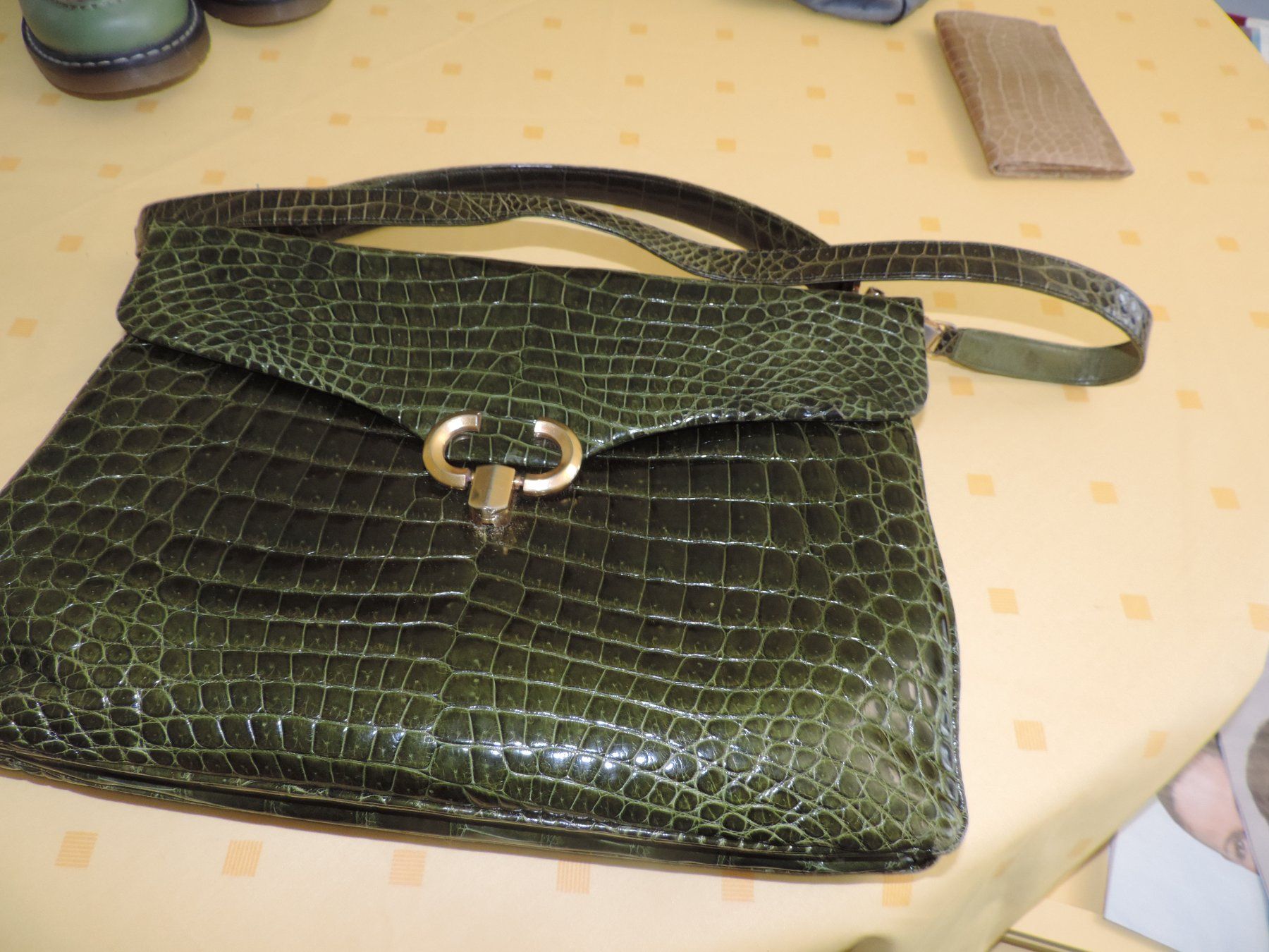 Borse da donna: Luxus Krokoleder Tasche Vintage – Usato da Menziken venduto da Feh 2