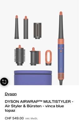 Dyson Föhn: Dyson Airwrap Multistyler – Gebraucht aus Rorschacherberg von ggcar