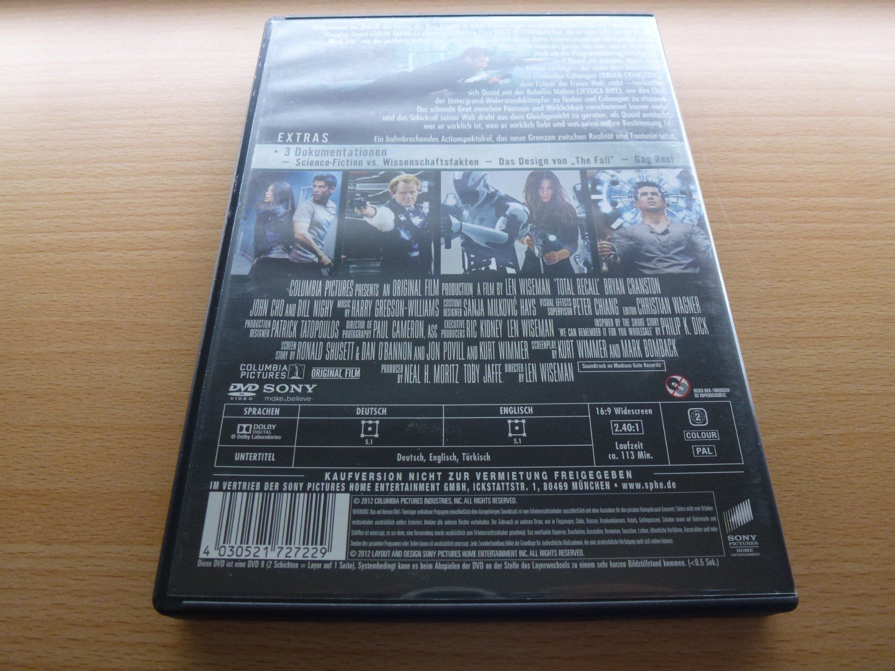 Tutti i DVDs: Total Recall – Usato da Hombrechtikon venduto da HGK50 1