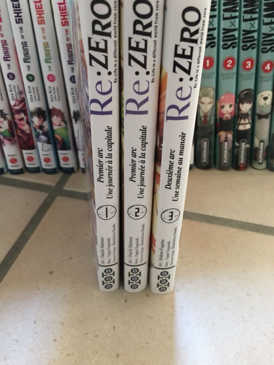 Libri: Re:zero tome 1-2-3 / Français – Usato da Promasens venduto da a2009 3