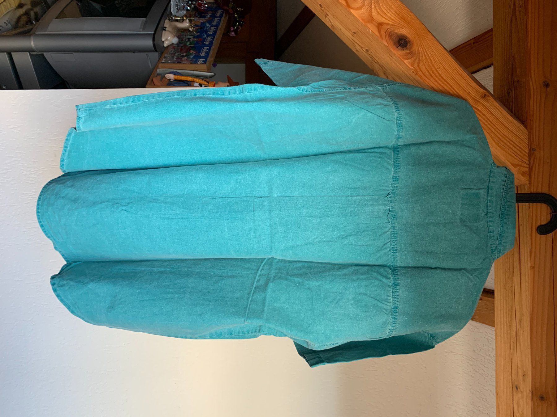 Camicie: Chemise vintage turquoise L – Usato da Boécourt venduto da Tedmosby 3