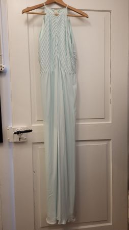 Ted Baker Blue Pleat Dress Size 2
