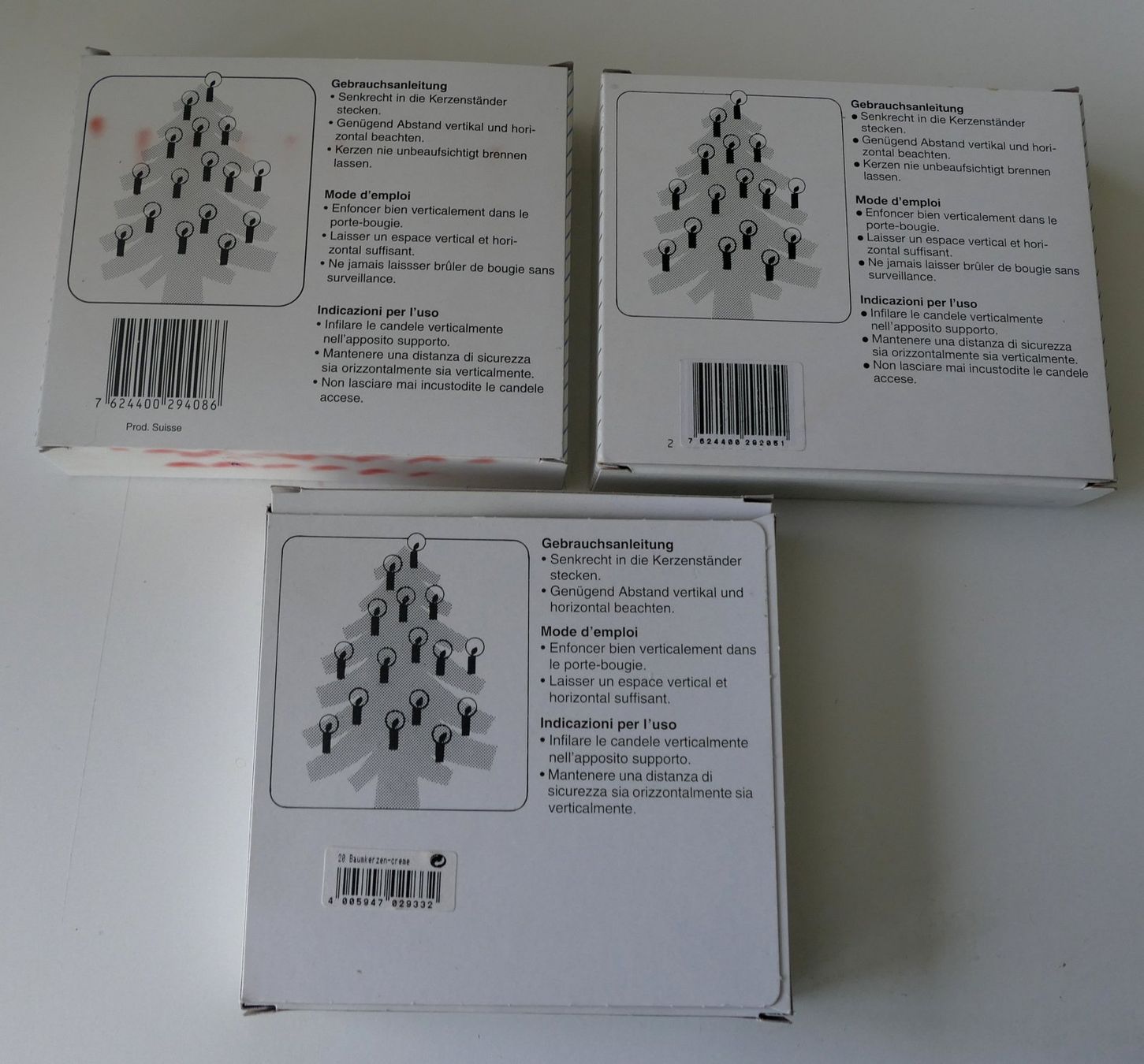 Kerzen: Kerzen – Neu und originalverpackt aus Dietlikon von kes_j6d7 1