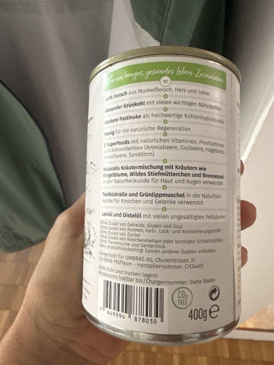Nourriture: Hundefutter, 400 g Dose, Pferd – Neuf avec emballage d'origine à Ibach par rie_wl5q 1