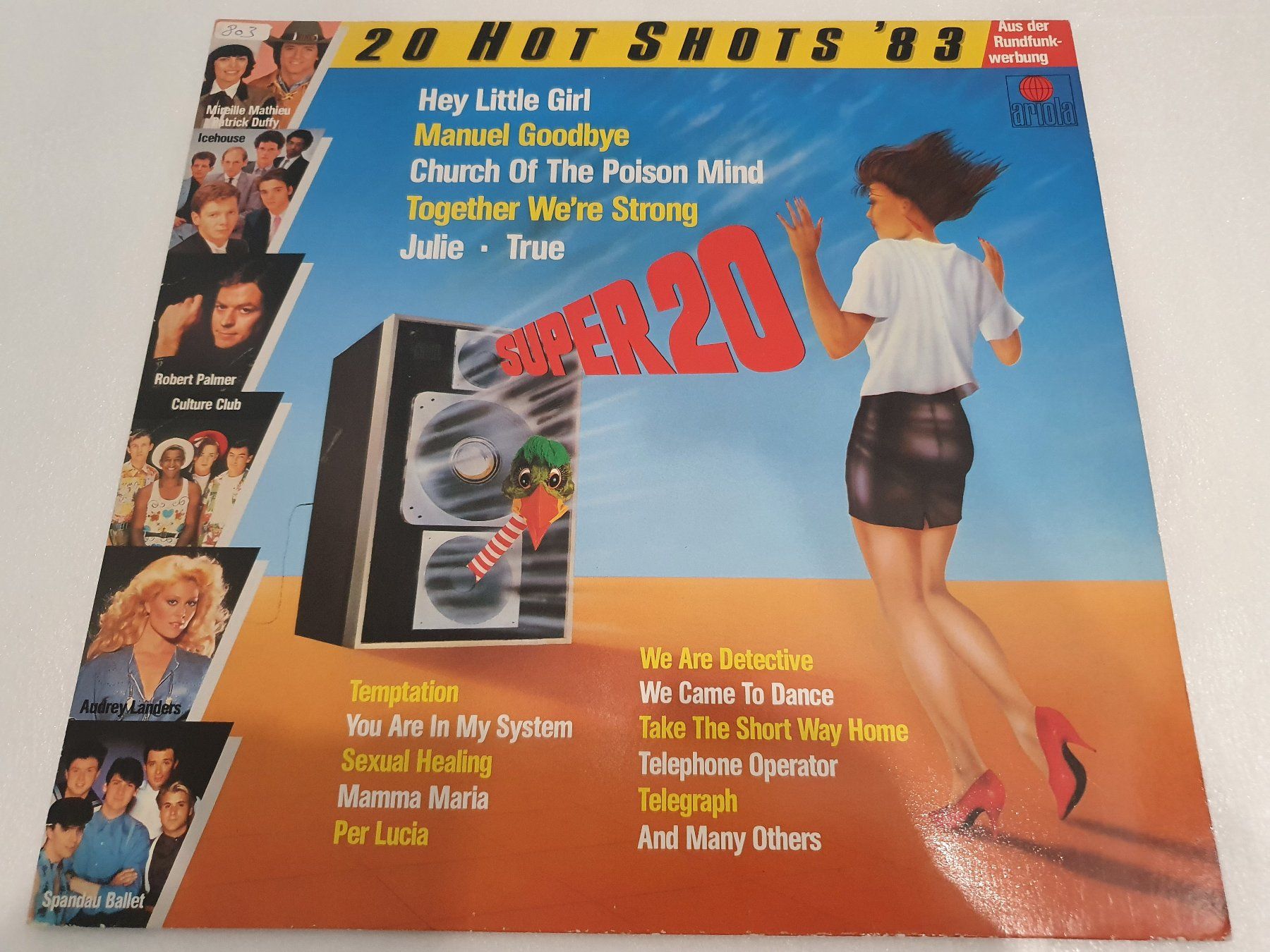 Dischi in vinile: Super 20 - 20 Hot Shots '83 – Usato da Uster venduto da Vinyl-Leidenschaft