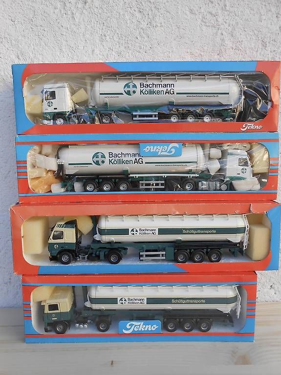 Tekno Kit di modellismo & Modellini statici: Volvo + DAF Bachmann Tekno 1:50 – Usato da Lessoc venduto da beletteman