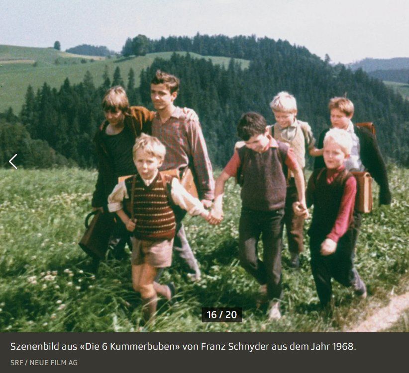 Alle DVDs: Die 6 Kummerbuben -Schweiz. Filmklassiker – Gebraucht aus Dietikon von Ruempfli 1