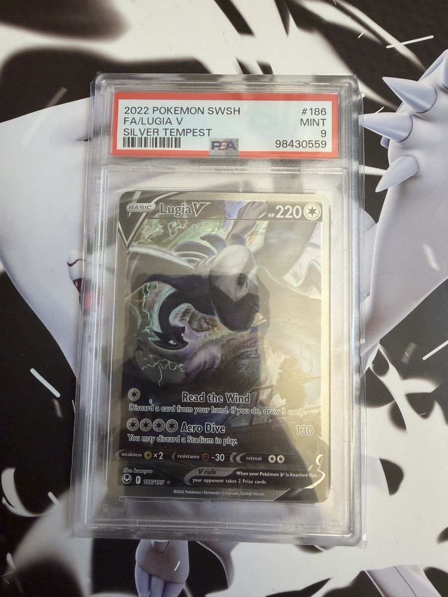 Pokémon Carte collezionabili: Pokemon SWSH Silver Tempest Lugia V PSA 9 – Nuovo (secondo la descrizione) da St.Moritz venduto da Bandi10