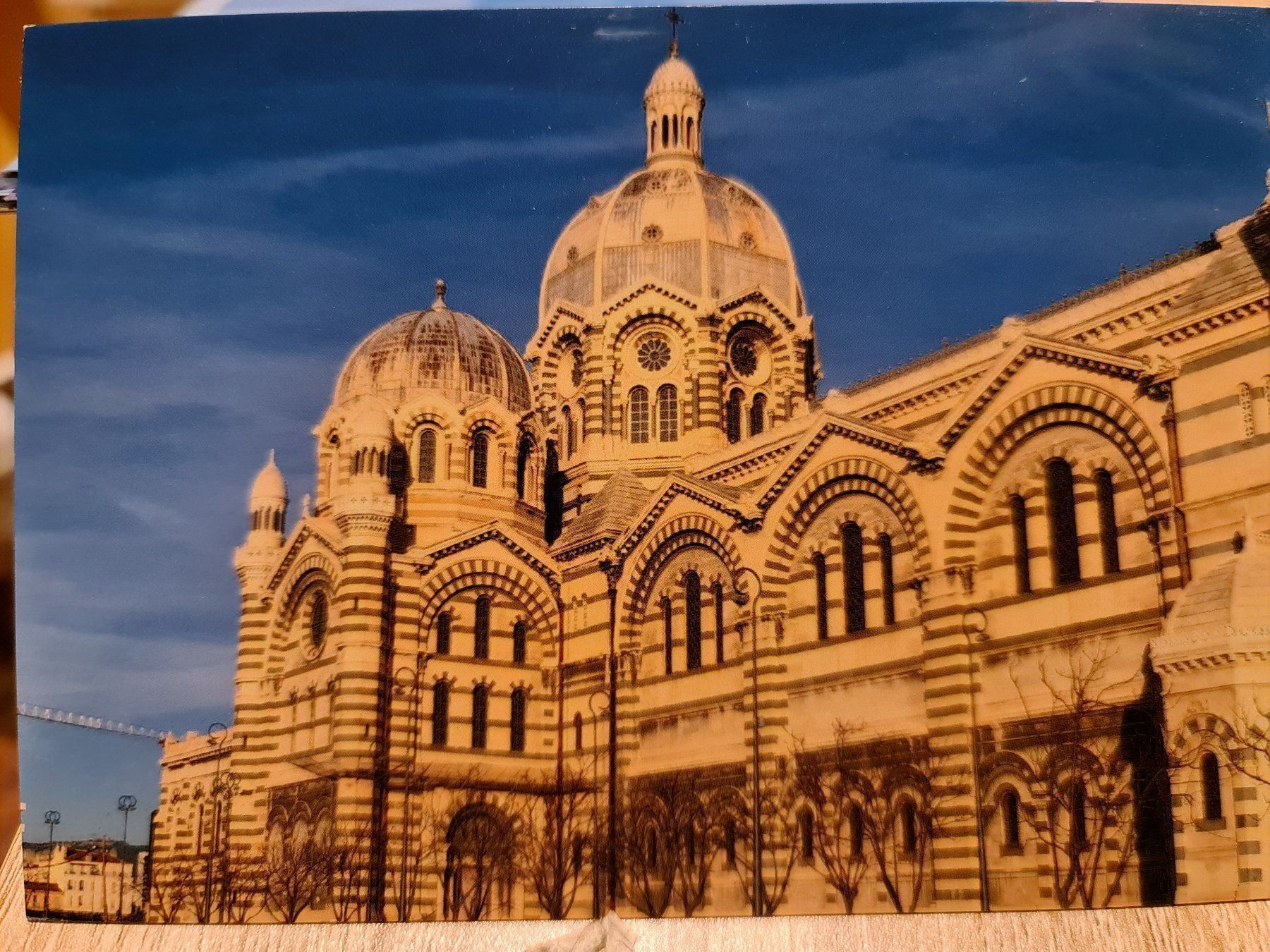 Cartoline postali: Ansichtskarte Kathedrale Marseille Frankreich – Usato da Dintikon venduto da Vexi