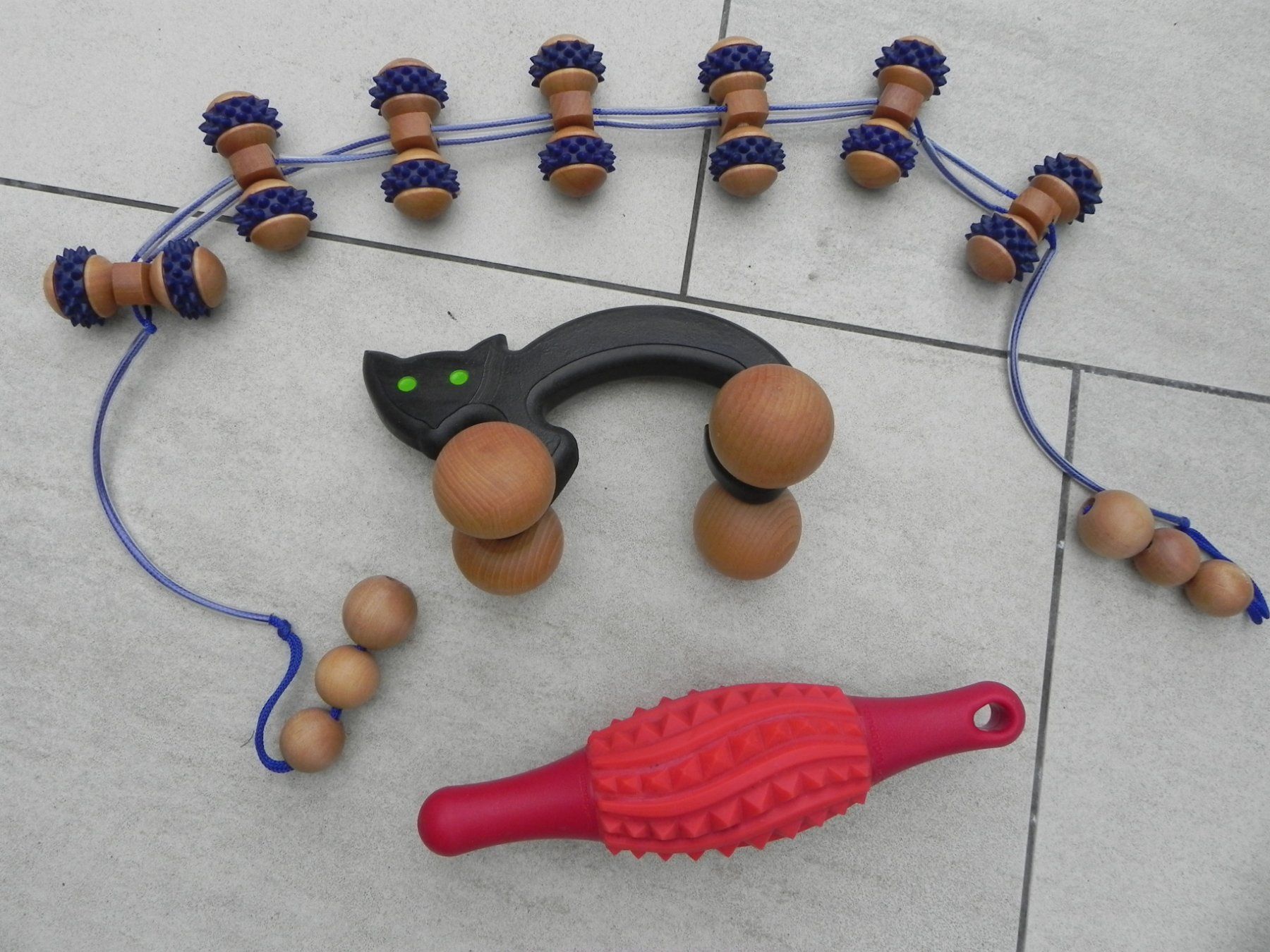 Dispositivi per massaggi: Massage Roller Set 3 Stk – Usato da Stallikon venduto da pcerny16 1