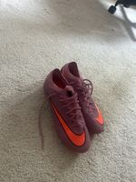 Fussballschuhe Nike Mercurial lila orange gebraucht