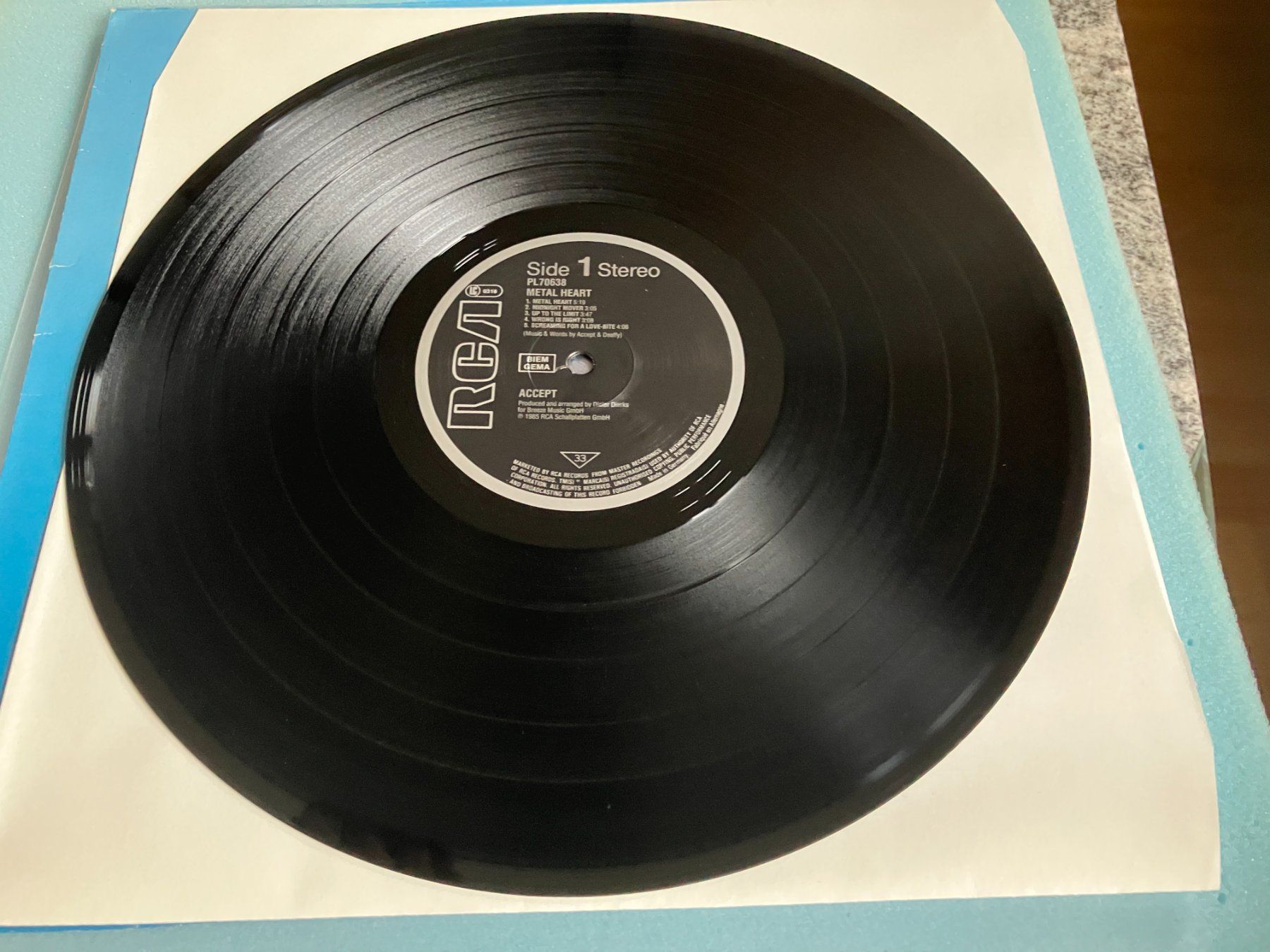 Dischi in vinile: Accept – Usato da Aarwangen venduto da Jukebox3 6