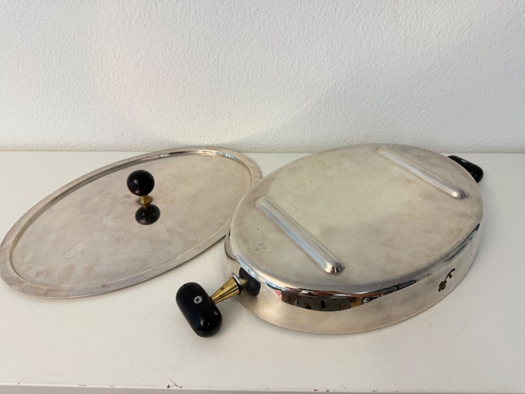 Alessi Teglie da forno: ALESSI Auflaufform mit Deckel Sergio Asti – Usato da Zürich venduto da Arche_Brockenhaus 3