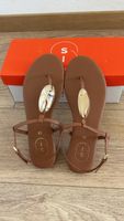 Si Barcelona Ledersandalen. Neu!