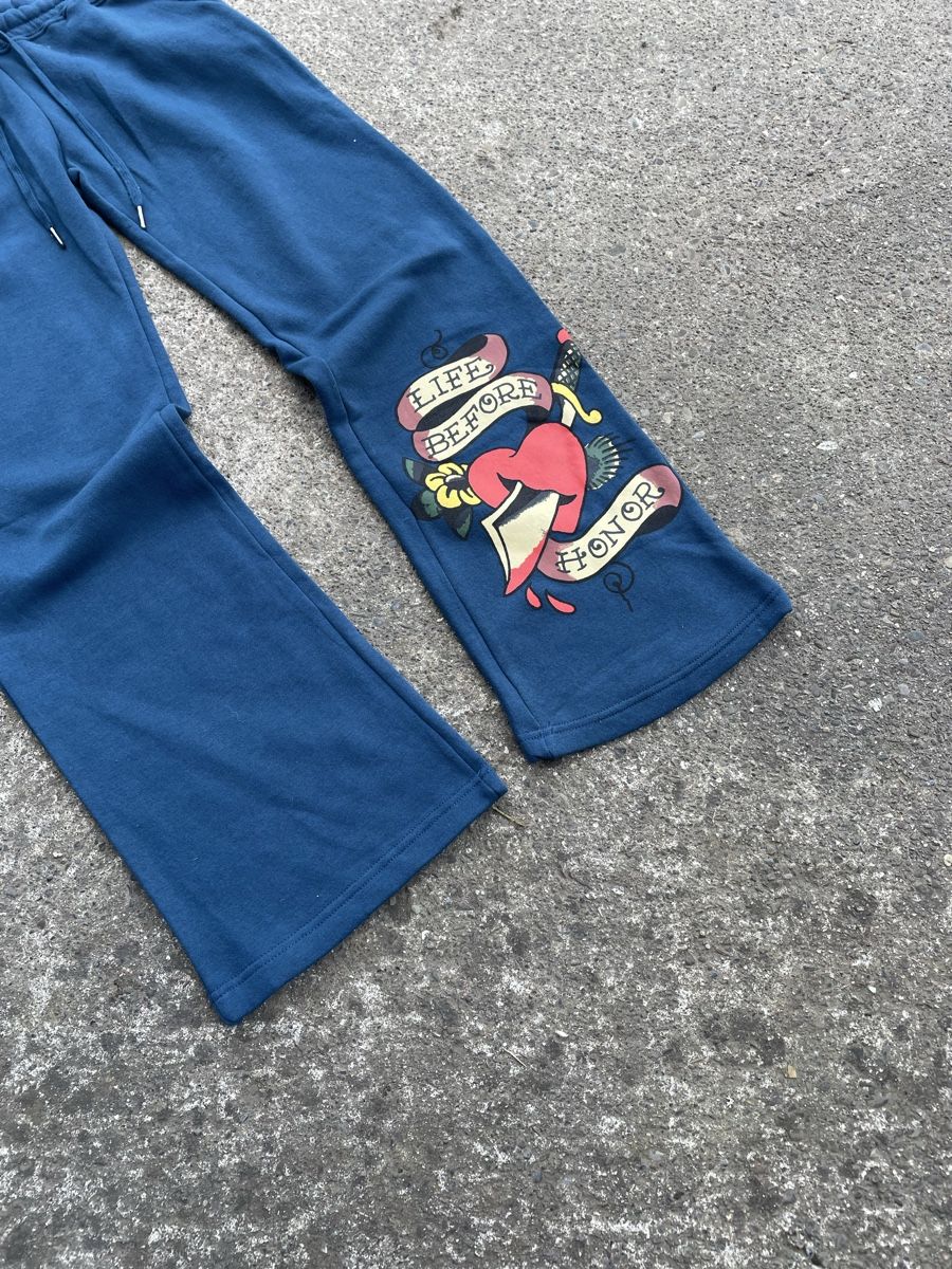 Ed Hardy Hosen: Ed Hardy Jogginghose blau Grösse S mit Print – Neu (gemäss Beschreibung) aus Eggenwil von CNSRVINTAGE 3