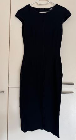 D&G Dolce & Gabbana figurbetontes Kleid It. 44 = M schwarz