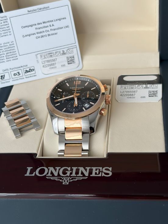 Longines Orologi: Longines Conquest Classic 41mm – Nuovo (secondo la descrizione) da Zürich venduto da puki6 9