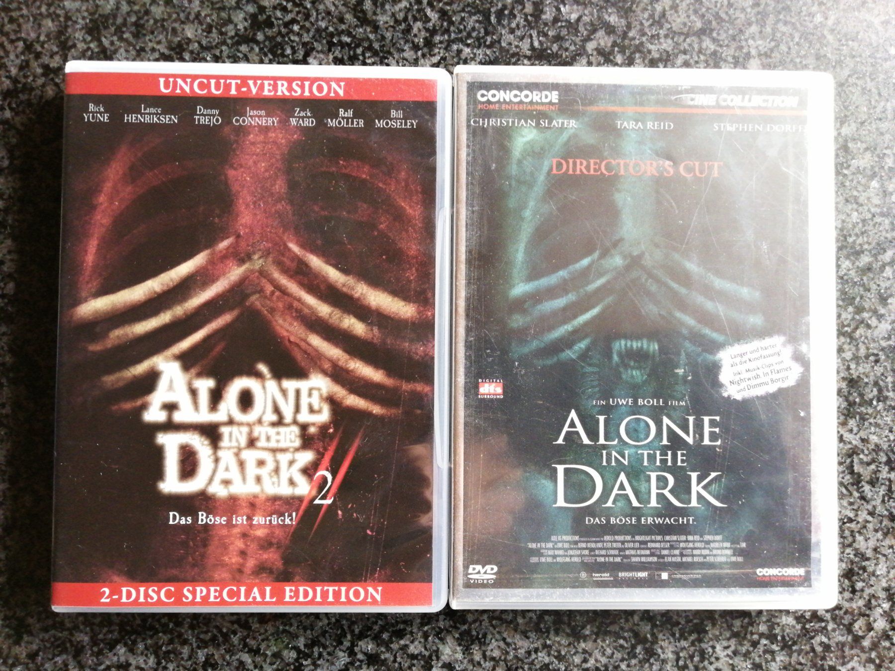 Alle DVDs: 2 DVDs: Alone in the Dark 1+2 – Gebraucht aus Utzigen von Walkuere94