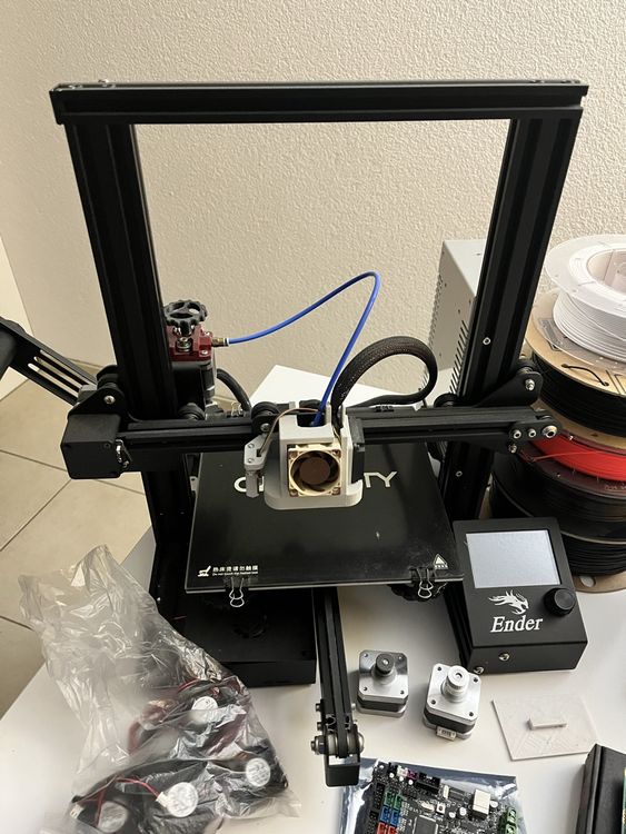 Creality Ender 3 Getunt mit viel Zubehör 4