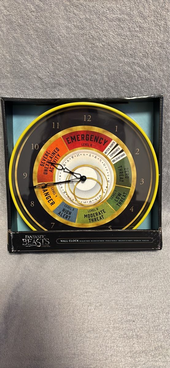 Orologi: Harry Potter Wanduhr mit Batterie – Nuovo (secondo la descrizione) da Zürich venduto da zimtstern45