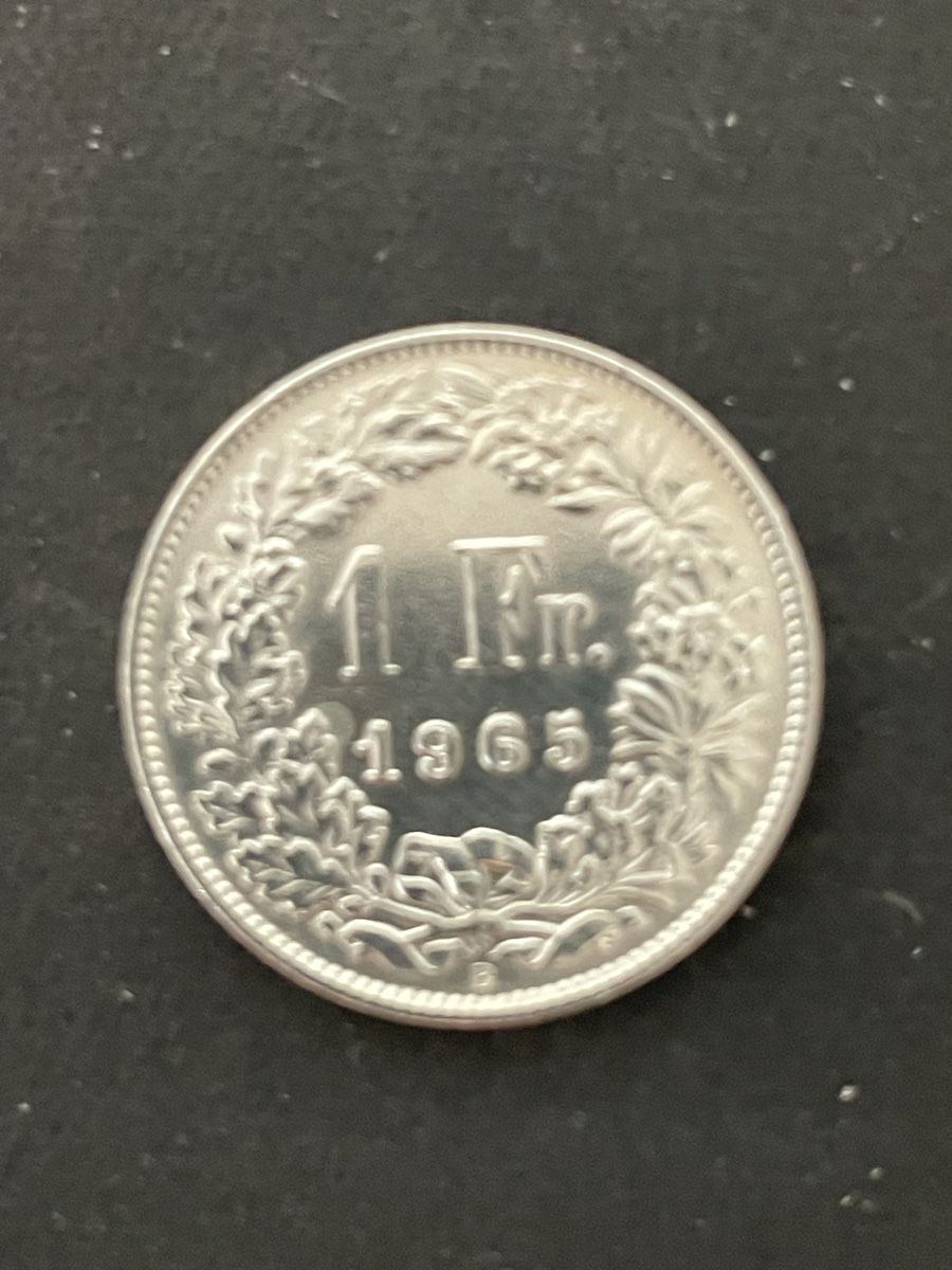 Toutes les monnaies: 1.- Silber CH Jahr 1965 – D'occasion à Meierskappel par Hala03