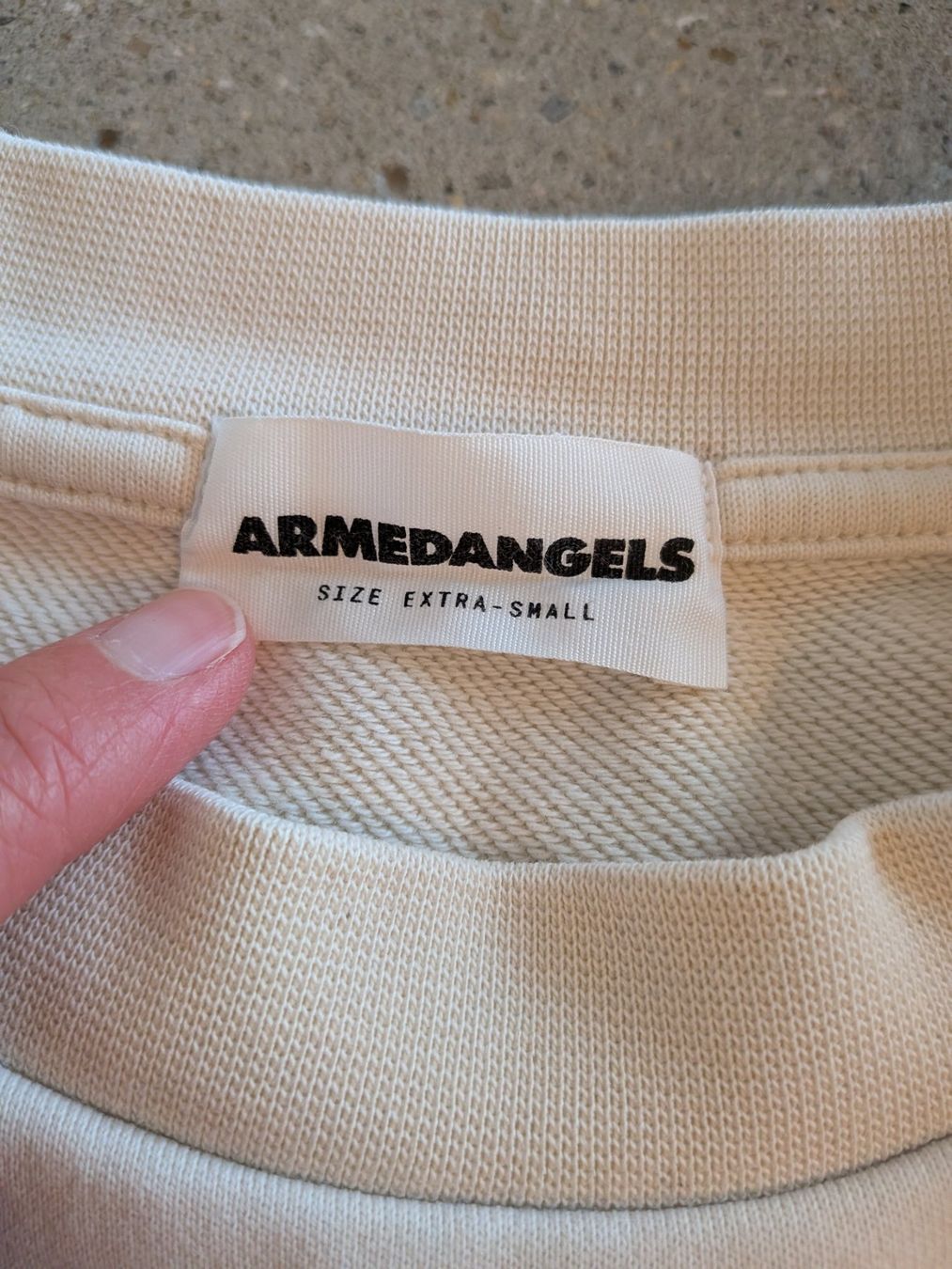 Armedangels Pullover & Sweatshirts: ARMEDANGELS Pullover cremefarben Grösse XS wenig getragen – Gebraucht aus Niederteufen von FSe 2