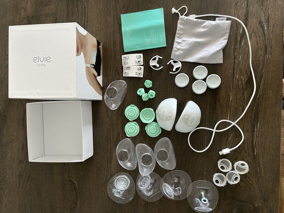 Elvie Accessoires pour allaitement: Elvie Doppelmilchpumpe Handsfree  – D'occasion à Ruswil par isabliiniia 6