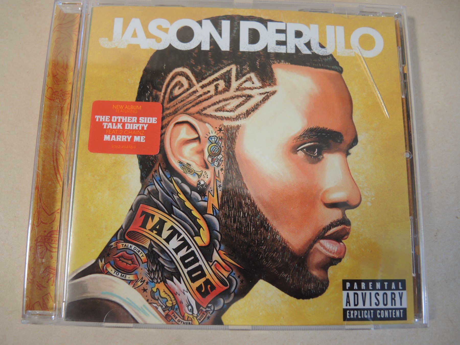 CD: Jason Derulo - Tattoos Talk Dirty Marry me CD – Usato da Rorschach venduto da Pop-upBrocki