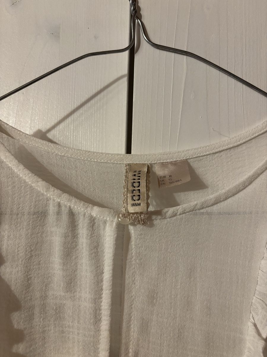 H&M Kleider: white summer dress – Gebraucht aus Niederhelfenschwil von Carolin_ 3