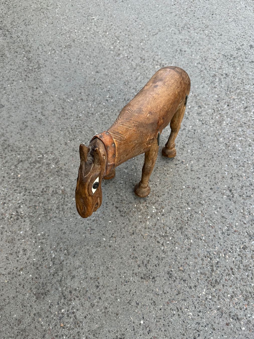Statuette: altes Holz Pferd – Usato da Zürich venduto da frauflufelberg 6
