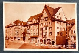 St. Gallen/ E.Zimmermann, Café-Bäckerei/Rorschacherstr.116.