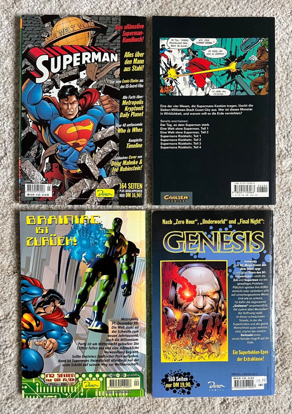 Fumetti: 4 x SUPERMAN Sonderbände / DC-Comics – Usato da Bösingen venduto da KIEL_COMICS 1