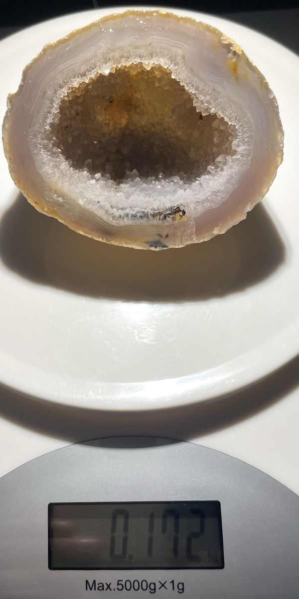 Pietre preziose: Geode Halbkugel mit Kristallen gemessen 172g – Usato da Zürich venduto da anton.schumann 5