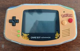 game boy advance édition pokemon pikachu 