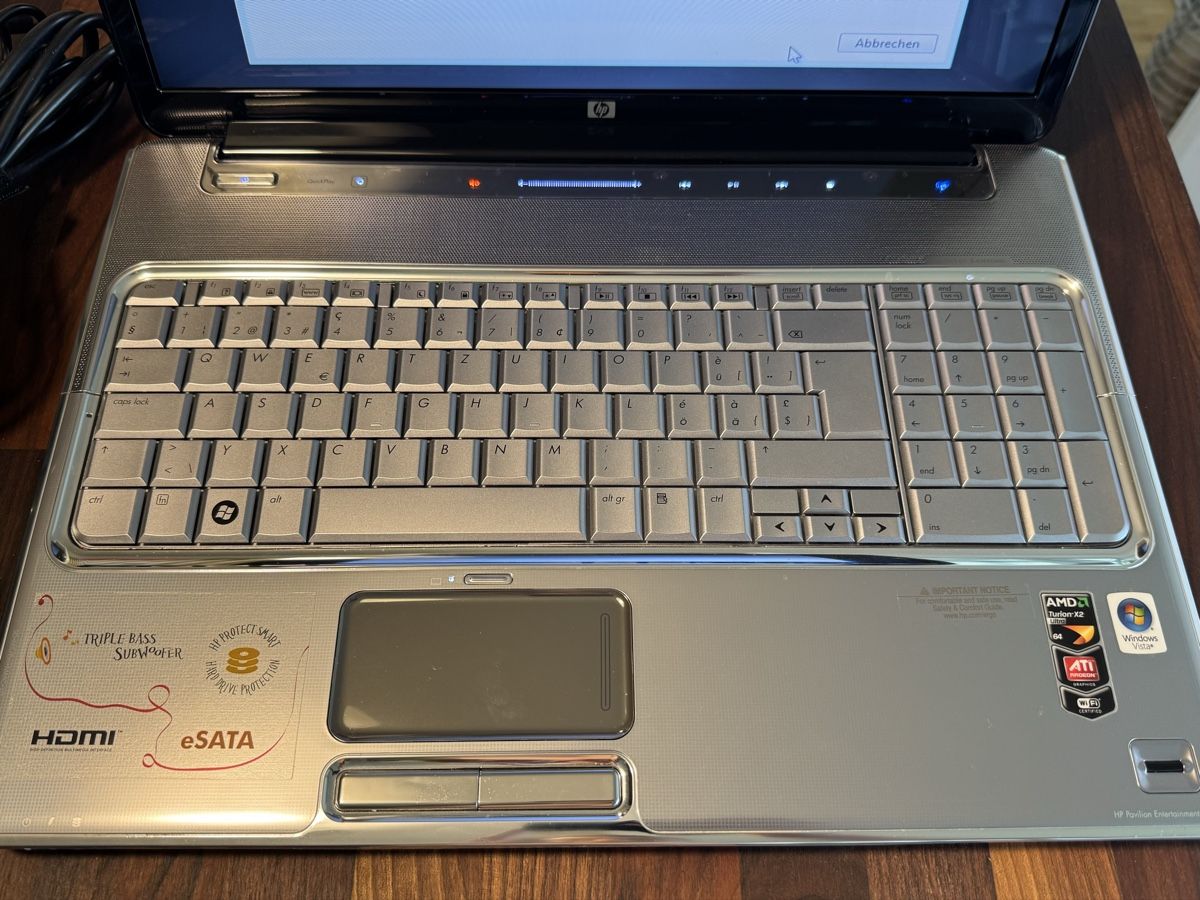 Hewlett Packard Notebook: HP Pavilion dv7 mit Windows Vista – Usato da Basel venduto da Steffox 3