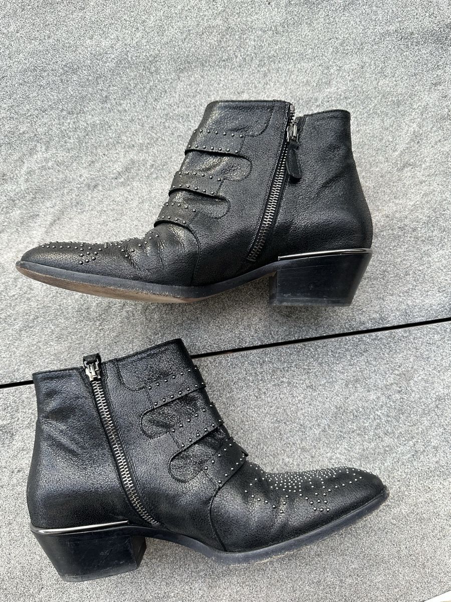 Chloé Scarpe da donna: CHLOÉ Iconic Susanna ankle boots silver, s.36.5 – Usato da Zürich venduto da Restesindsuess 4