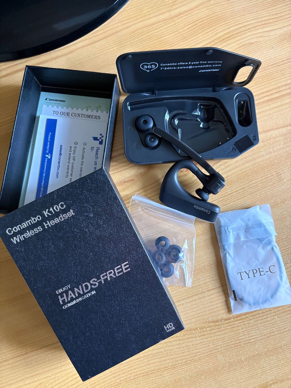 Kopfhörer: CONAMBO K10C Bluetooth Headset neu – Neu und originalverpackt aus Rümlang von Budan01 4