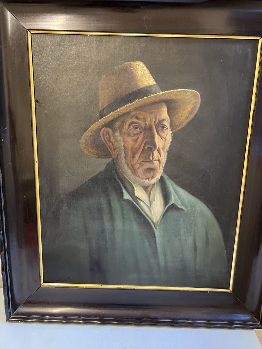 Dipinti: Alte Gemälde Mann Portrait. Curt Haase – Usato da Hombrechtikon venduto da vespa1954 3