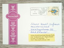 TR17 Enveloppe + Timbre Suisse 1990