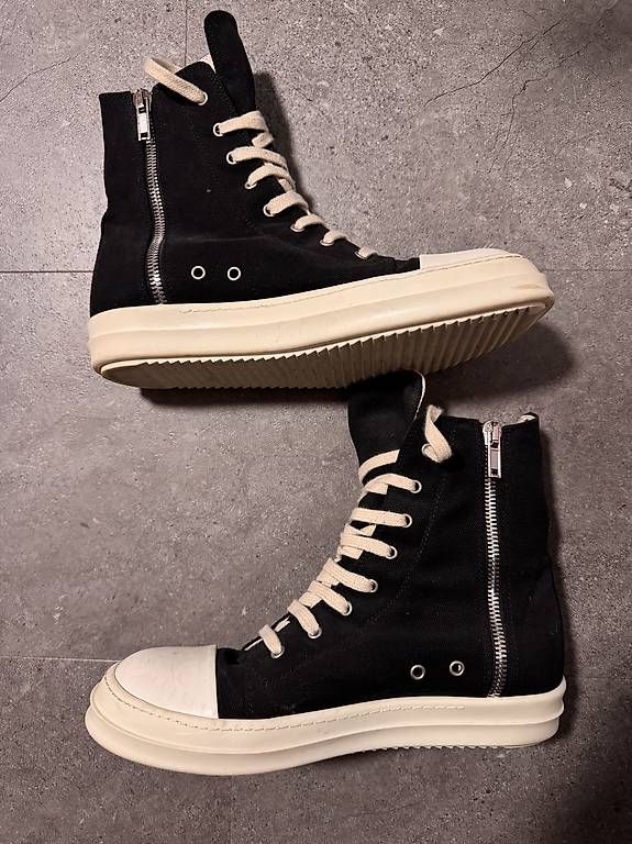 Rick Owens Herrenschuhe: Rick Owens Ramones High  Grösse 46 – Gebraucht aus Brenzikofen von and_69mm 2